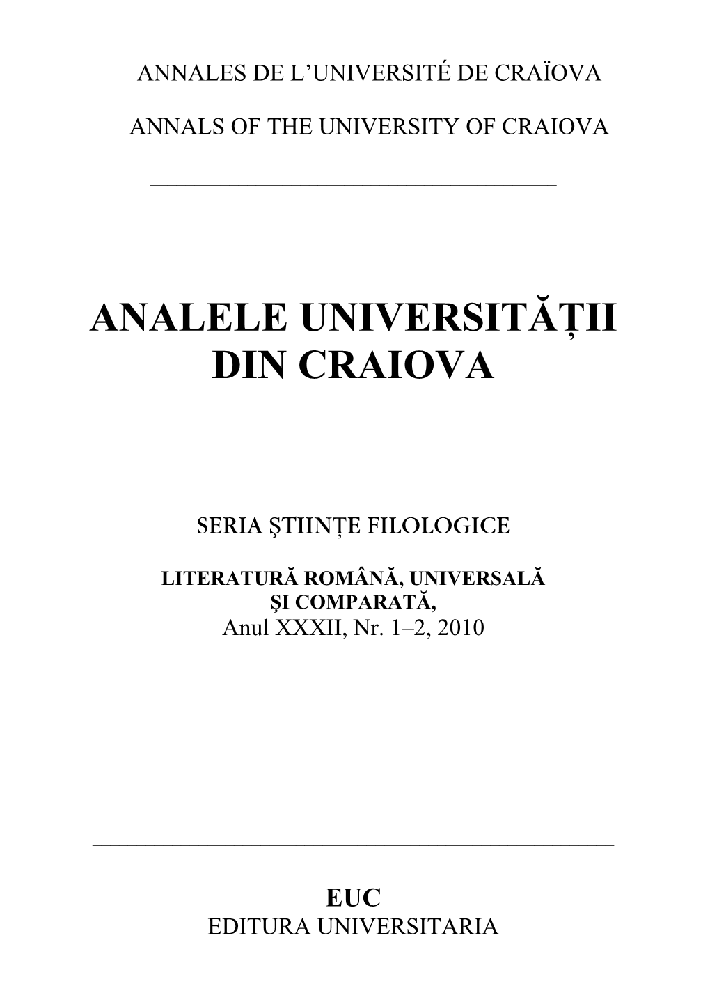 Literatura Română