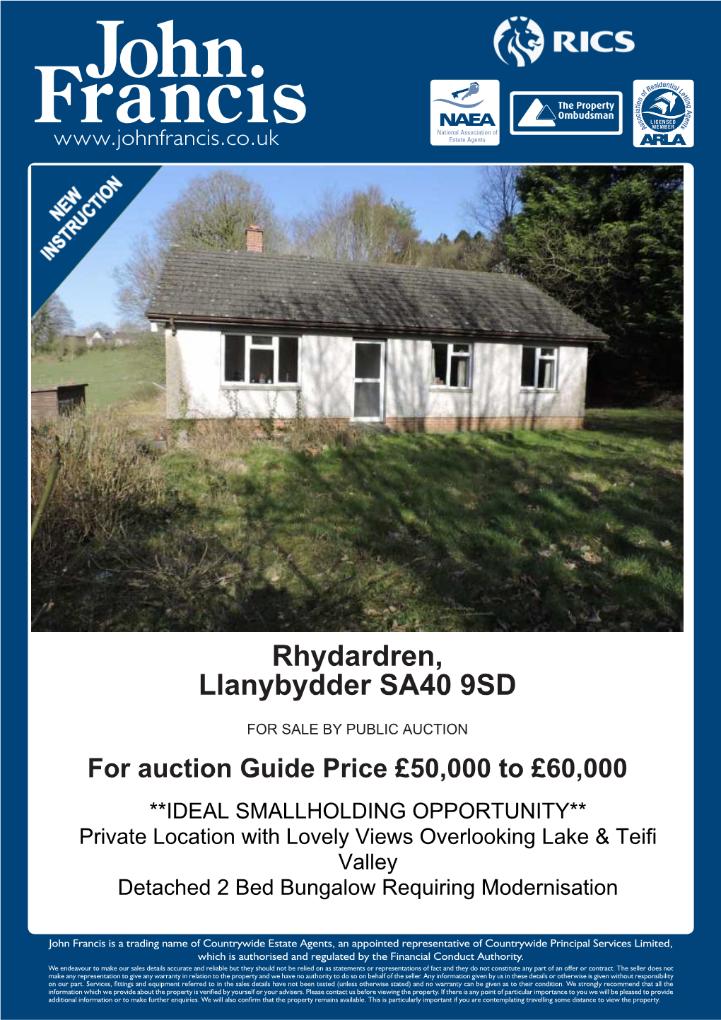 Rhydardren, Llanybydder SA40 9SD