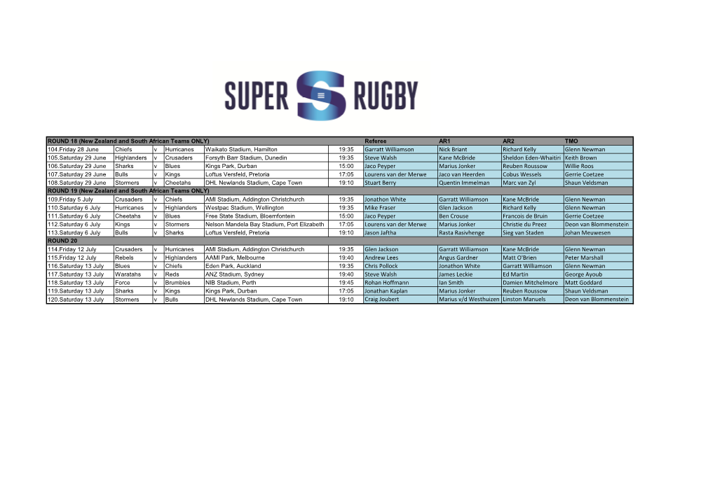 Ref Appts Rounds 18 to 20-1.Xlsx