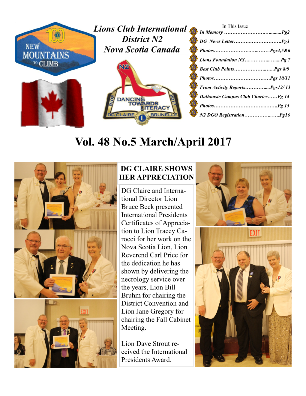 NS Lion March-April 2017