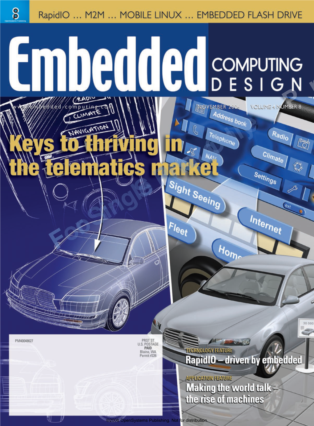 Embedded Computing Design November 2006 / 11 ©2006 Opensystems Publishing