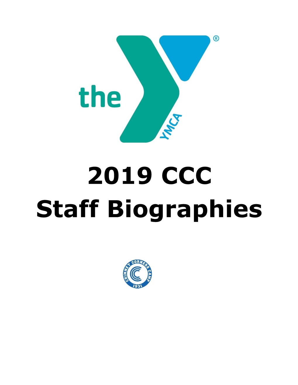 2019 CCC Staff Biographies