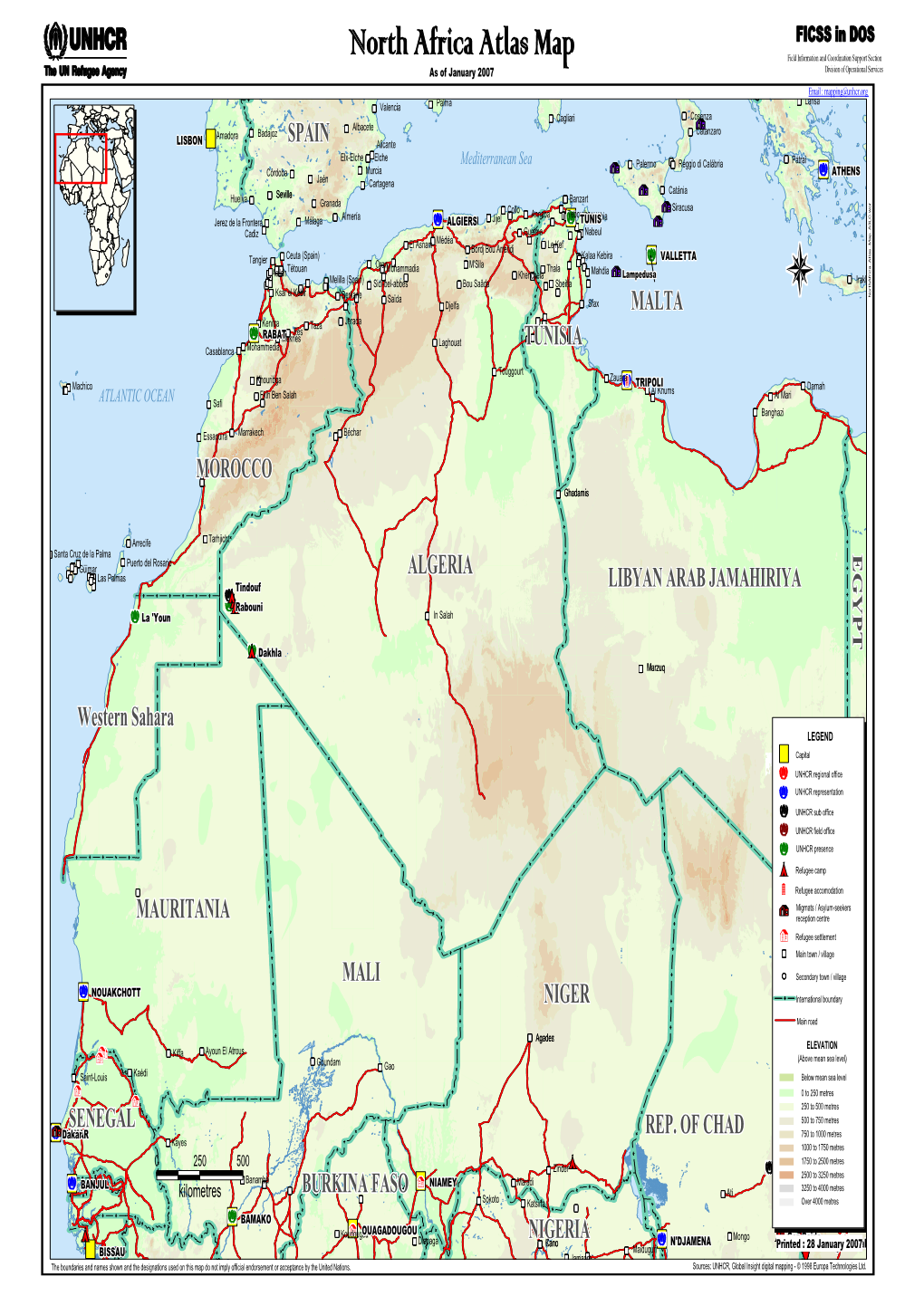 North Africa Atlas