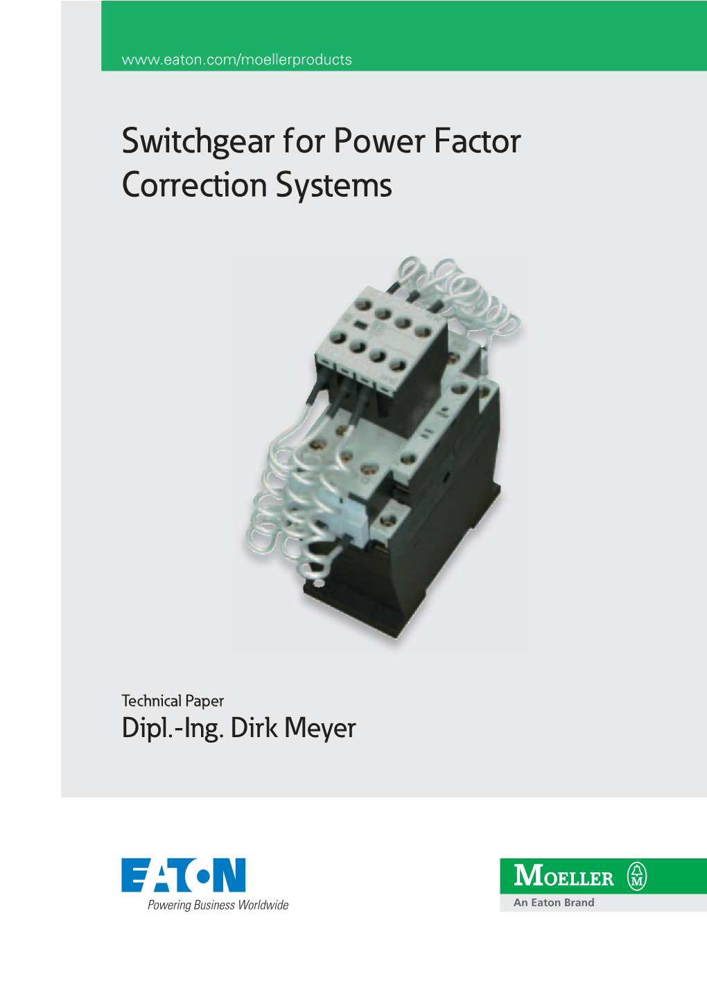 Switchgear for Power Factor Correction Systems