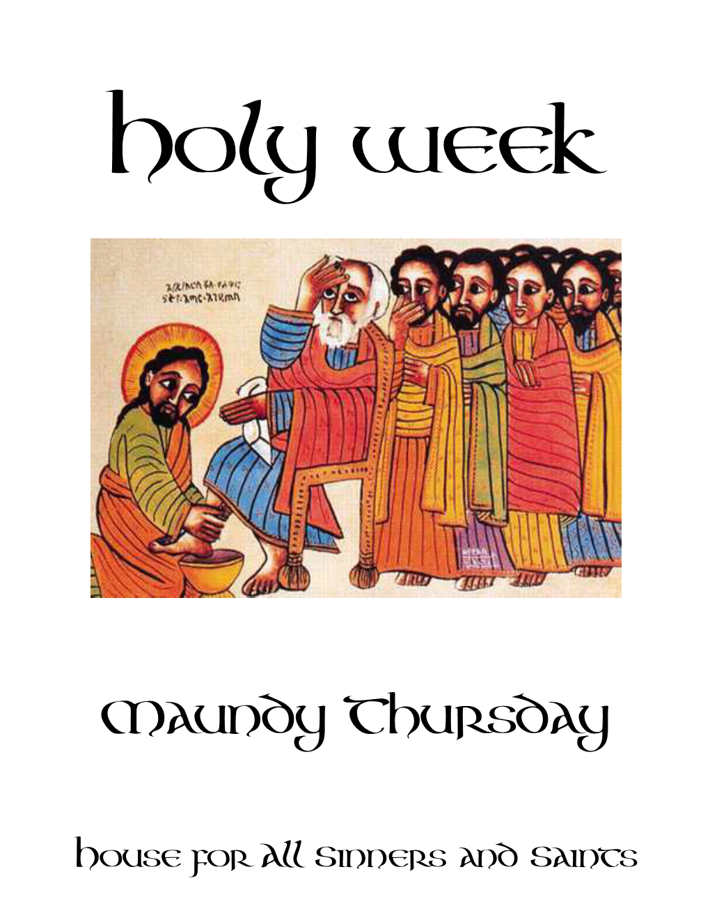 Maundy Thursday