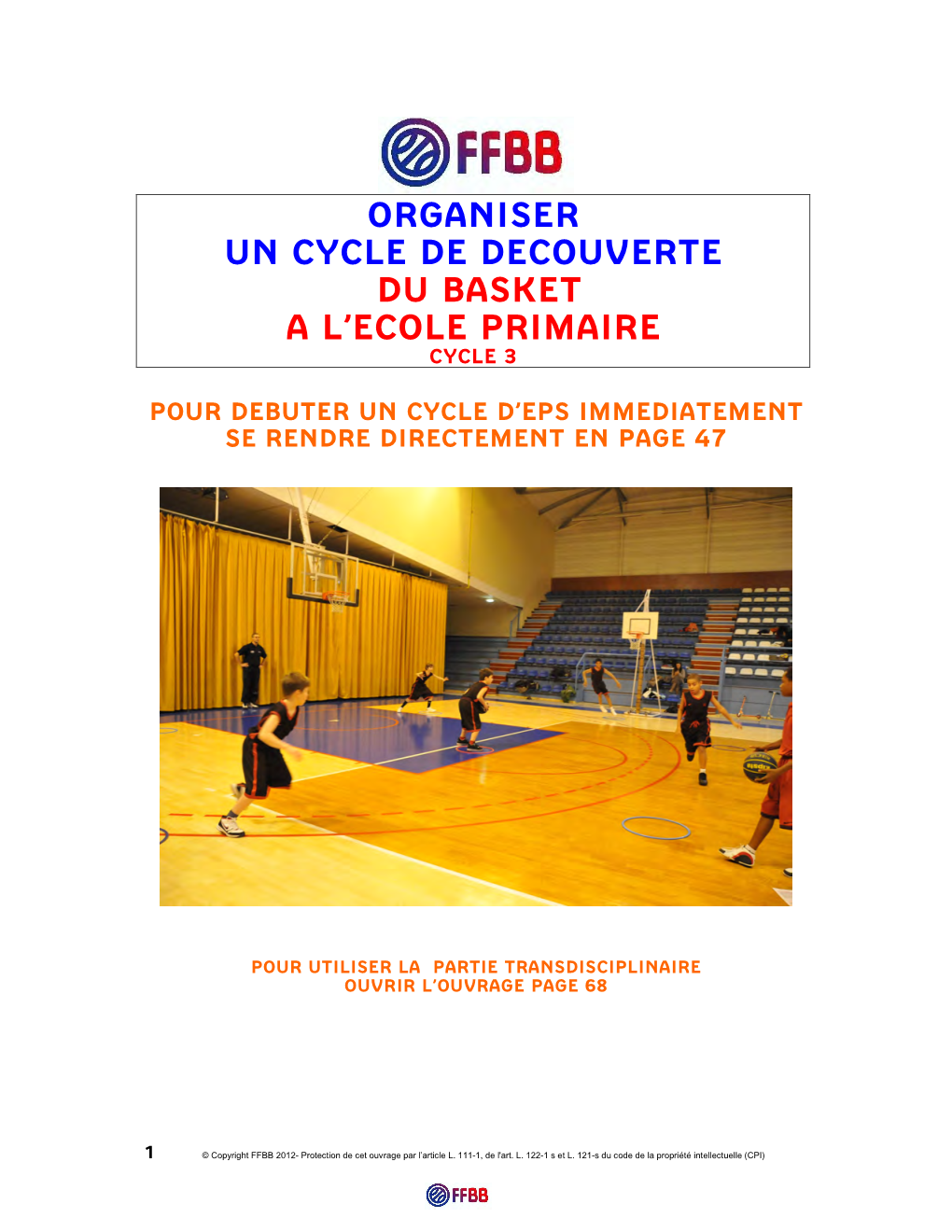 Du Basket a L'ecole Primaire