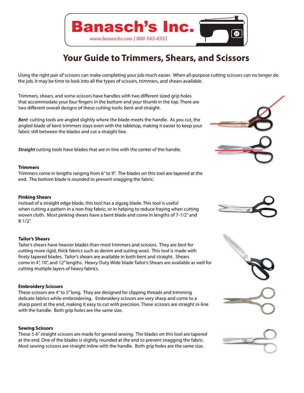 Your Guide to Trimmers, Shears, and Scissors