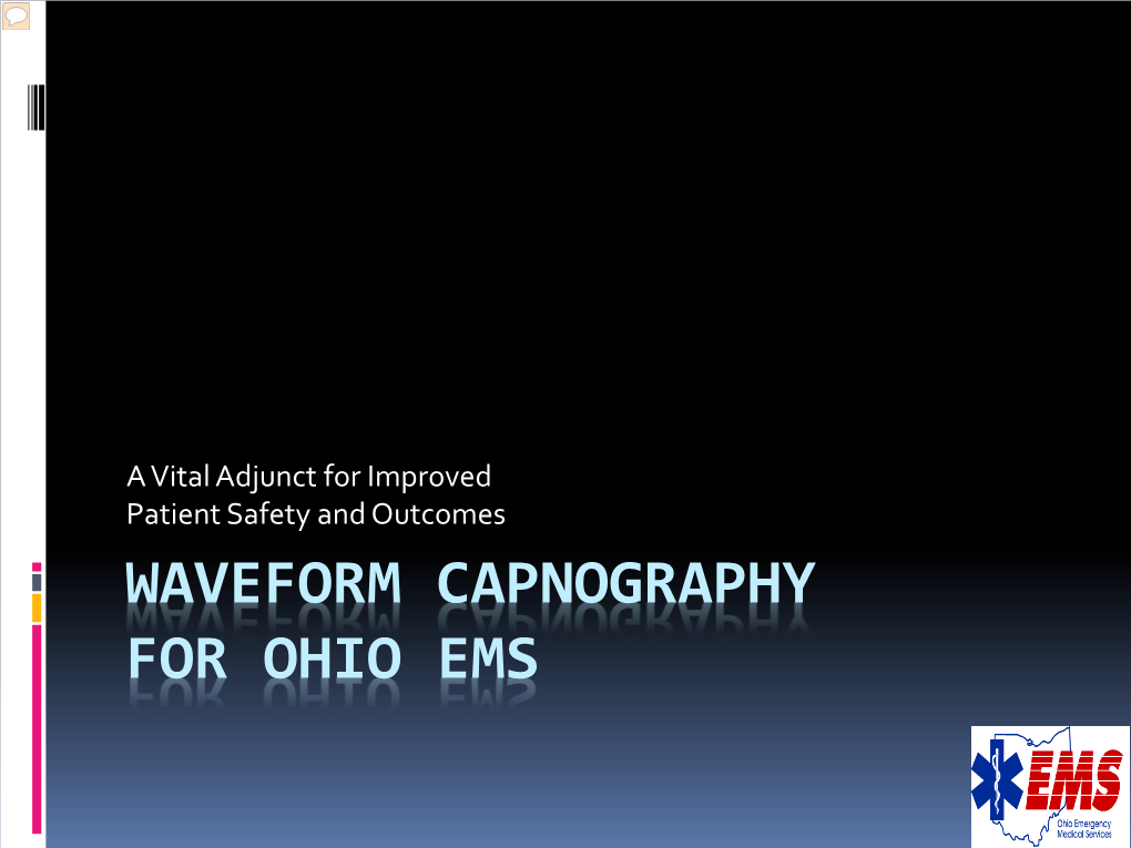 Waveform Capnography Training