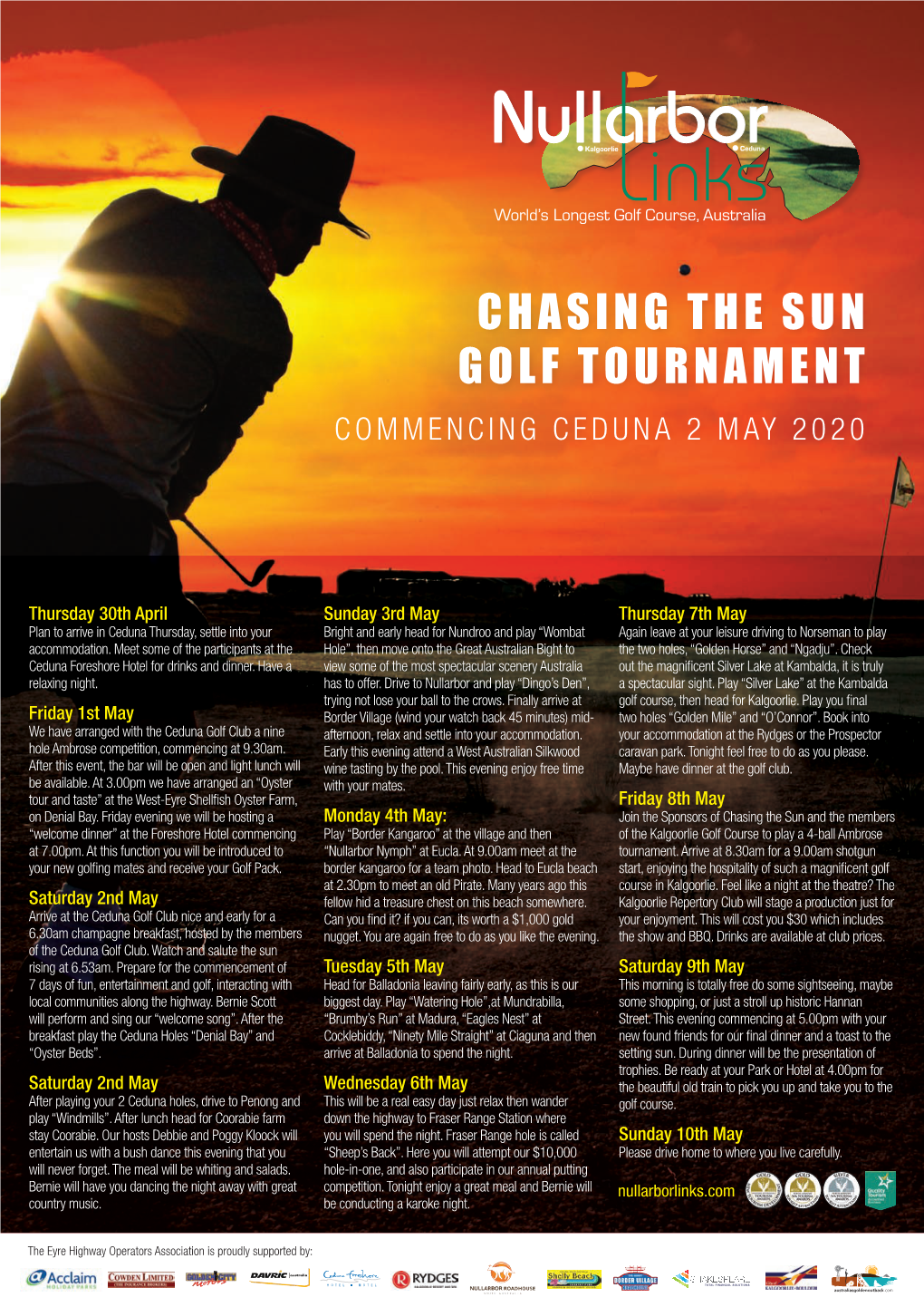 Chasing the Sun Golf Tournament