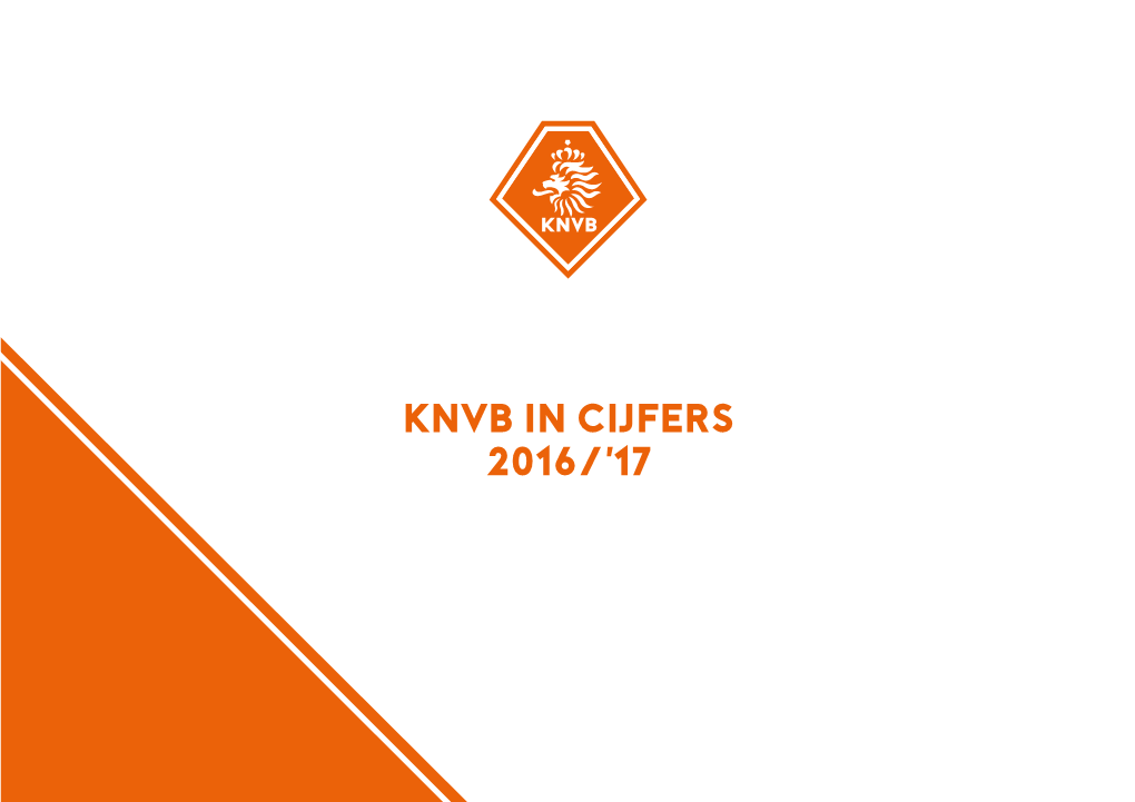 De KNVB in Cijfers