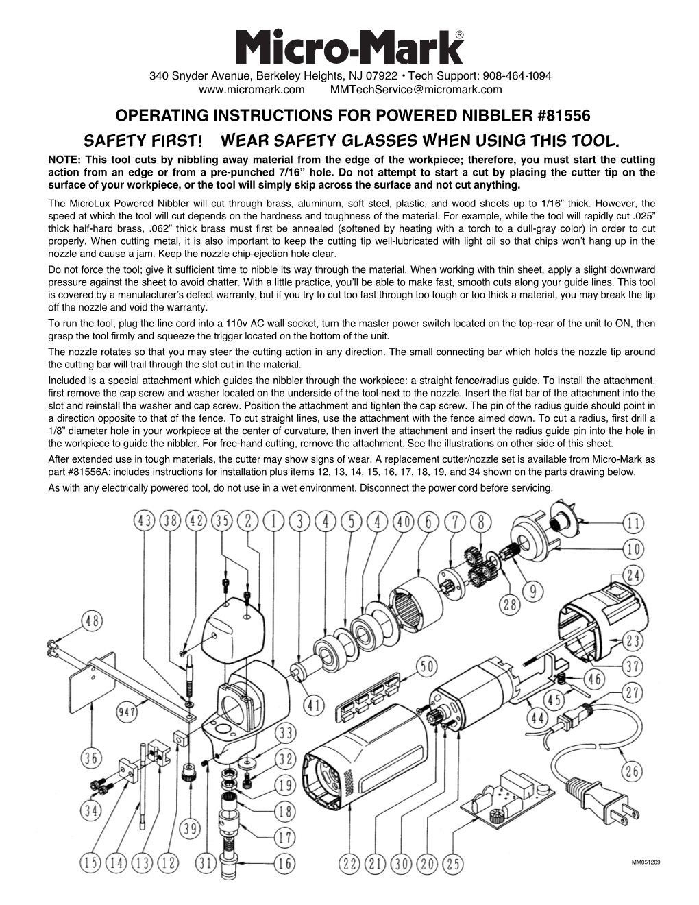 81556 Powered Nibbler