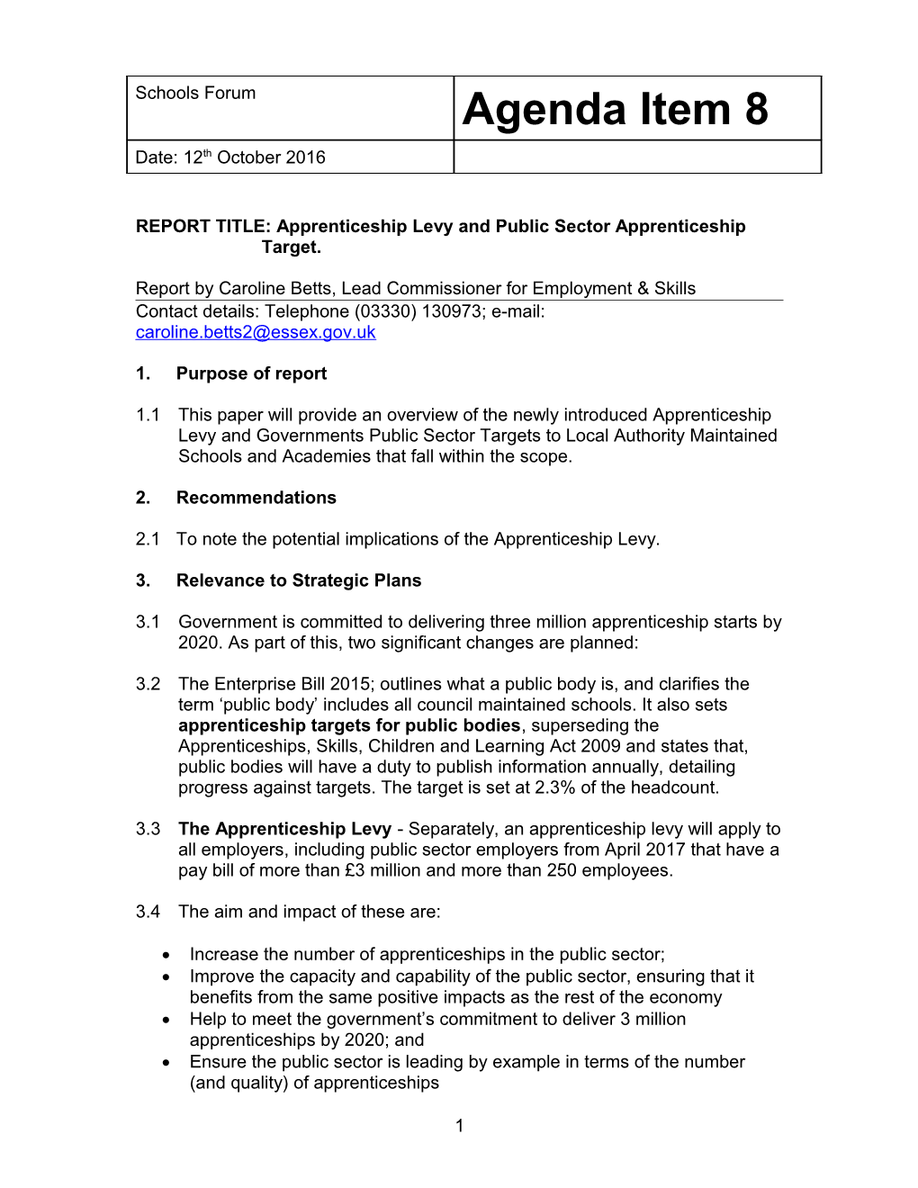 Review of Schools Forum Operation (11 June 2008 Meeting) s1