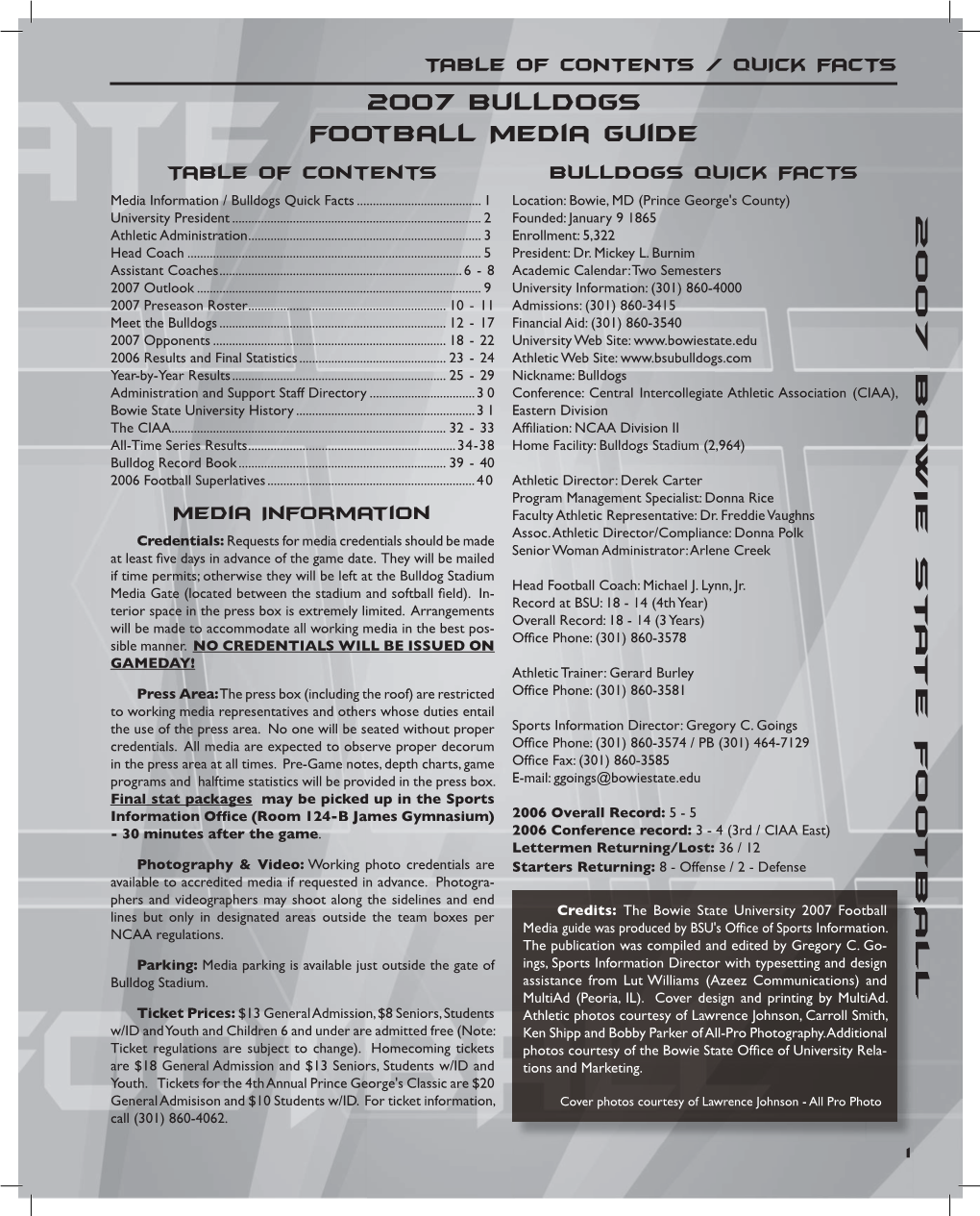 BSU MEDIA GUIDE.Indd