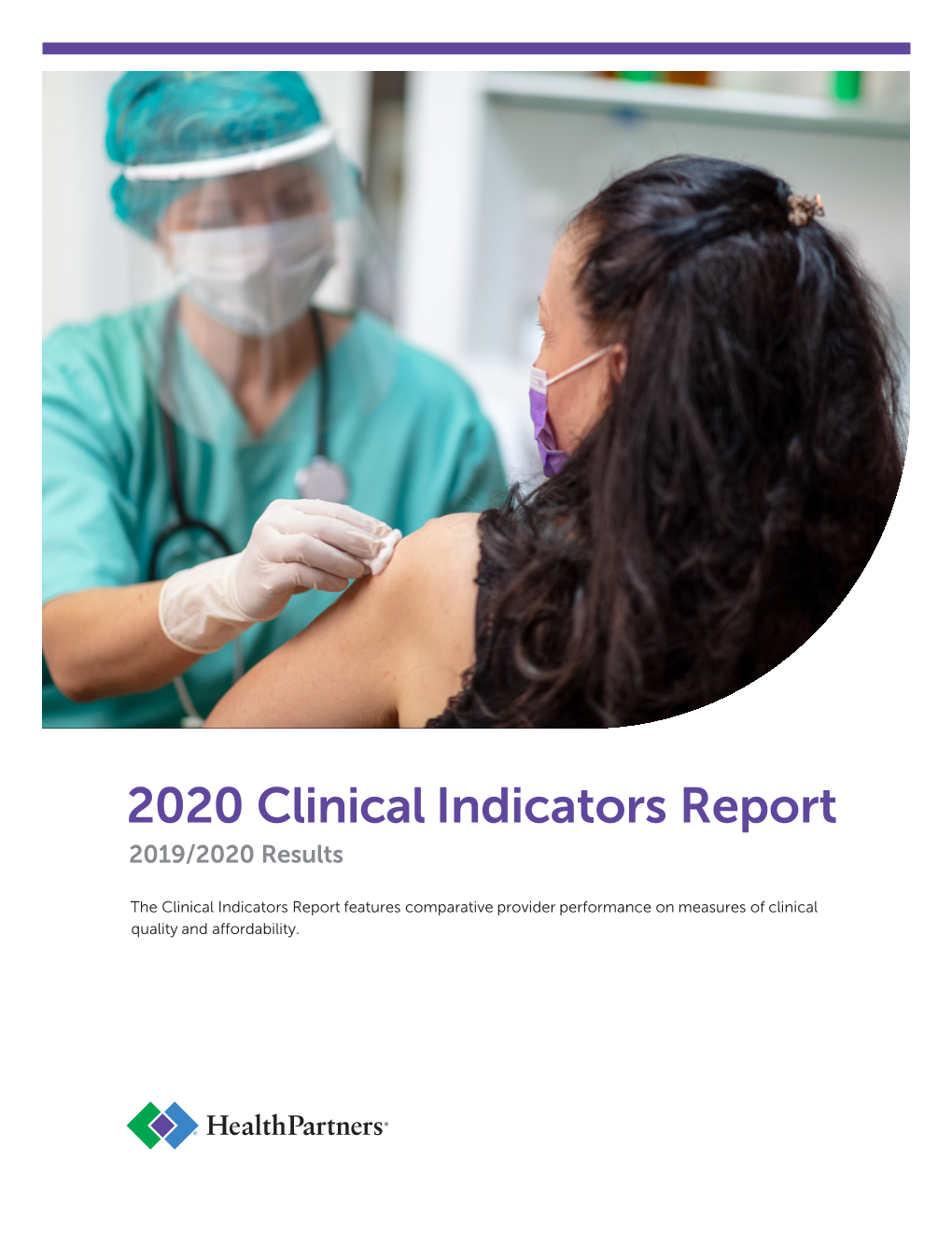 2020 Clinical Indicators Report 2019/2020 Results