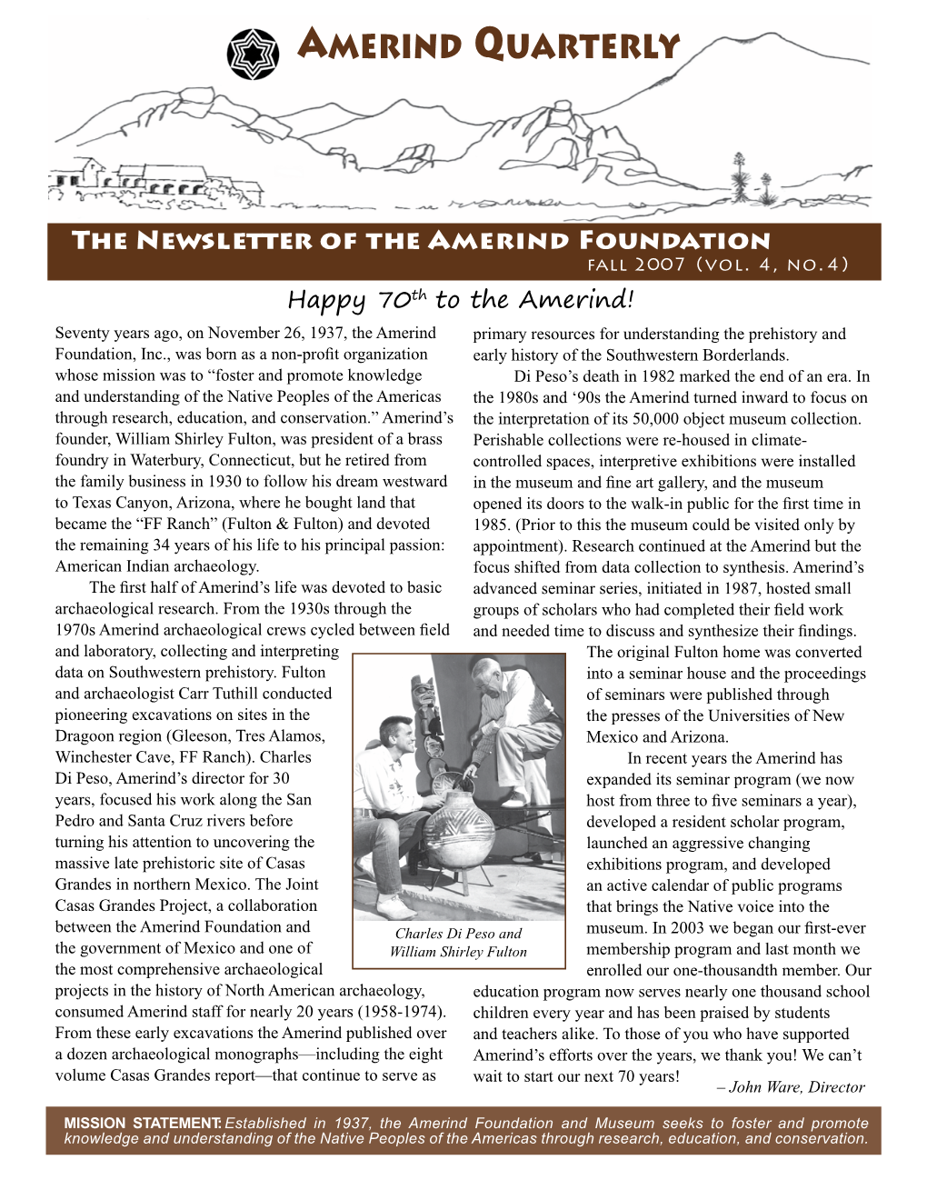 Amerind Quarterly Vol. 4, No. 4