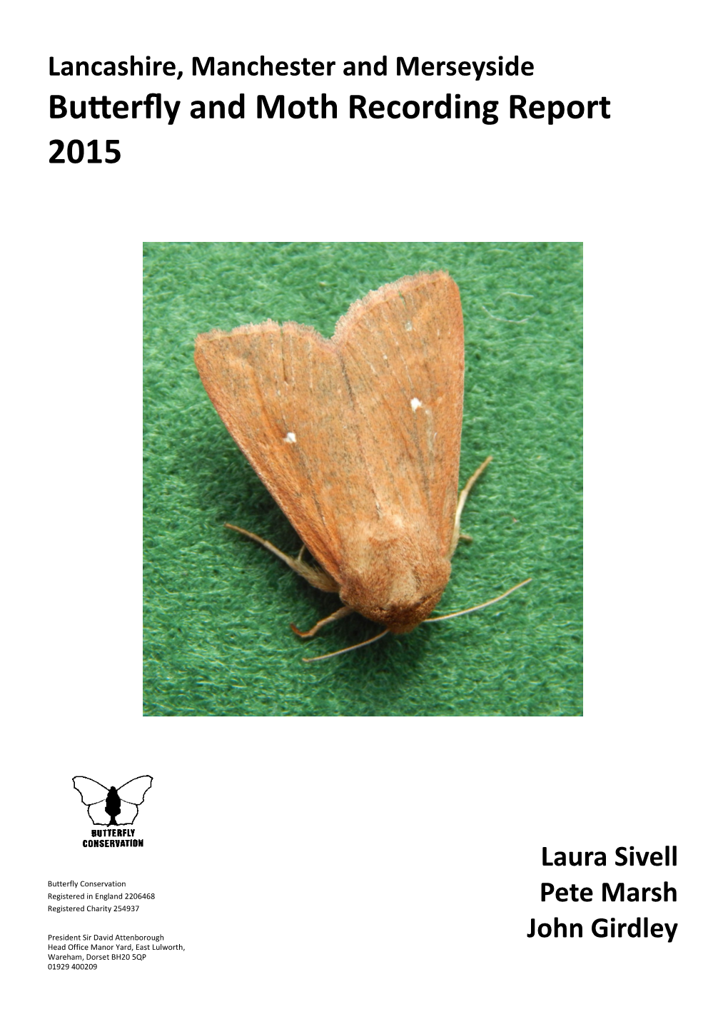 Butterfly and Moth Recording Report 2015