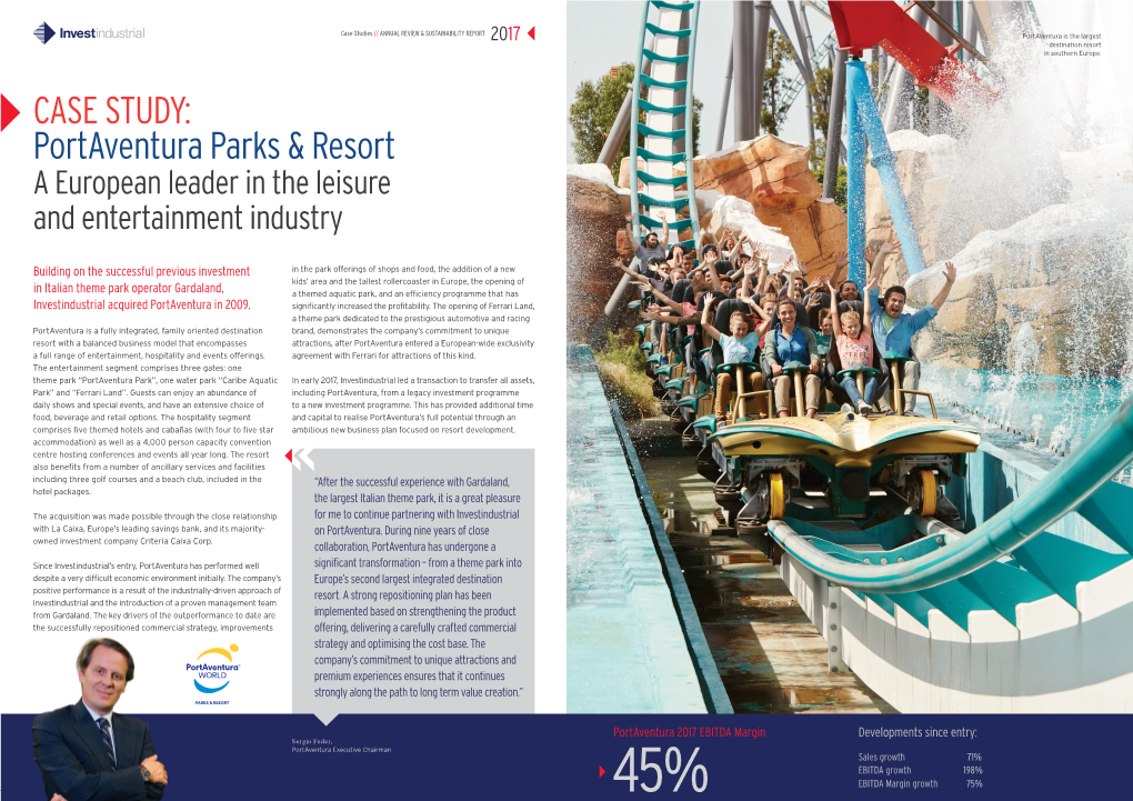 CASE STUDY: Portaventura Parks & Resort