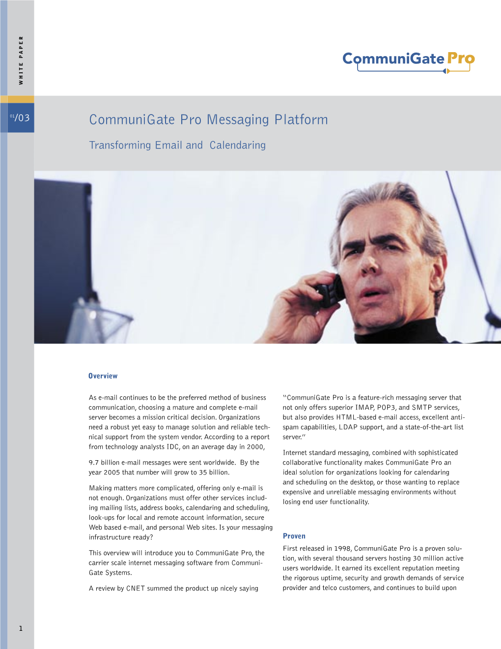 Communigate Pro Messaging Platform