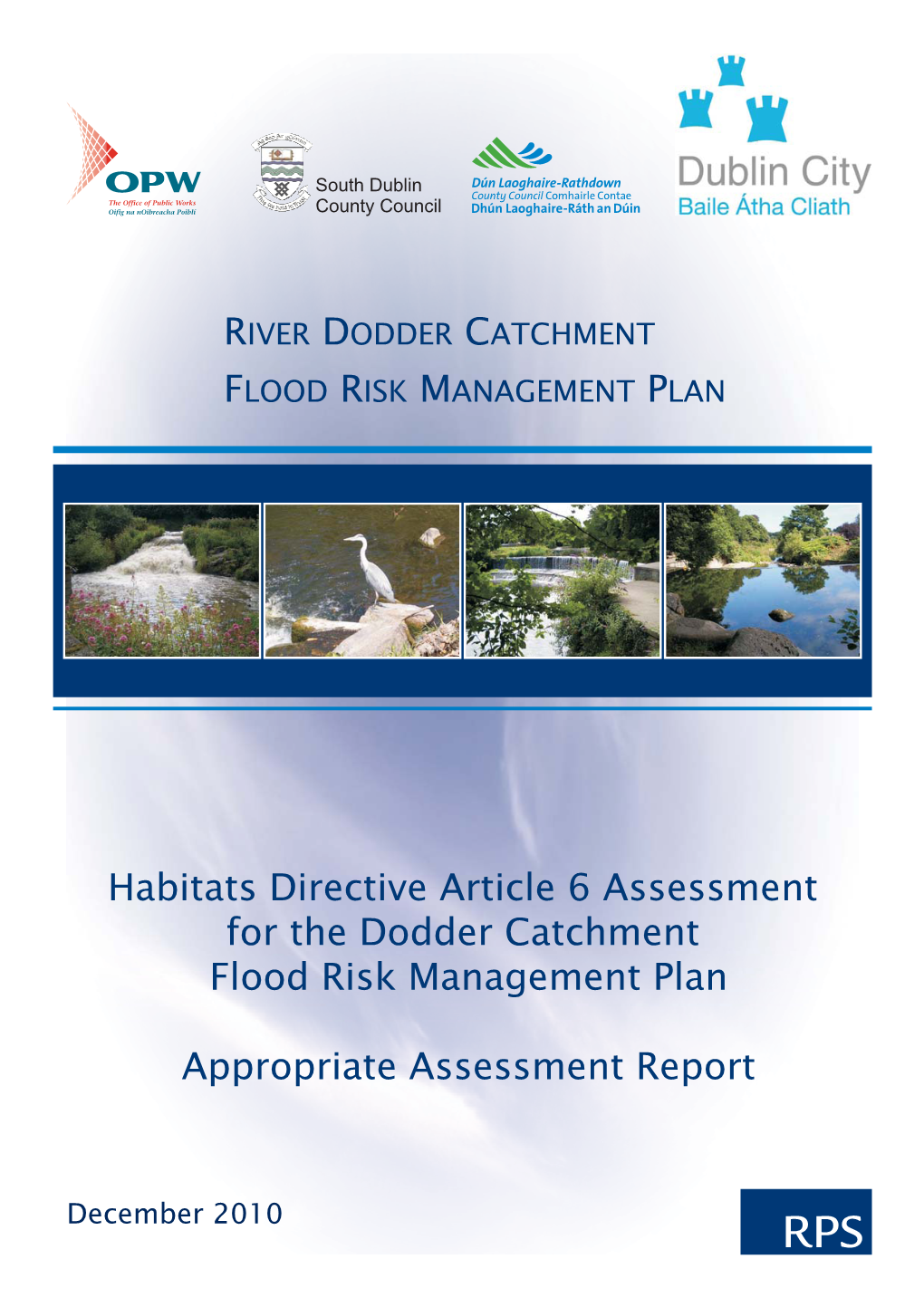 Habitats Directive Article 6 Assessment for the Dodder Catchment Flood Risk Management Plan