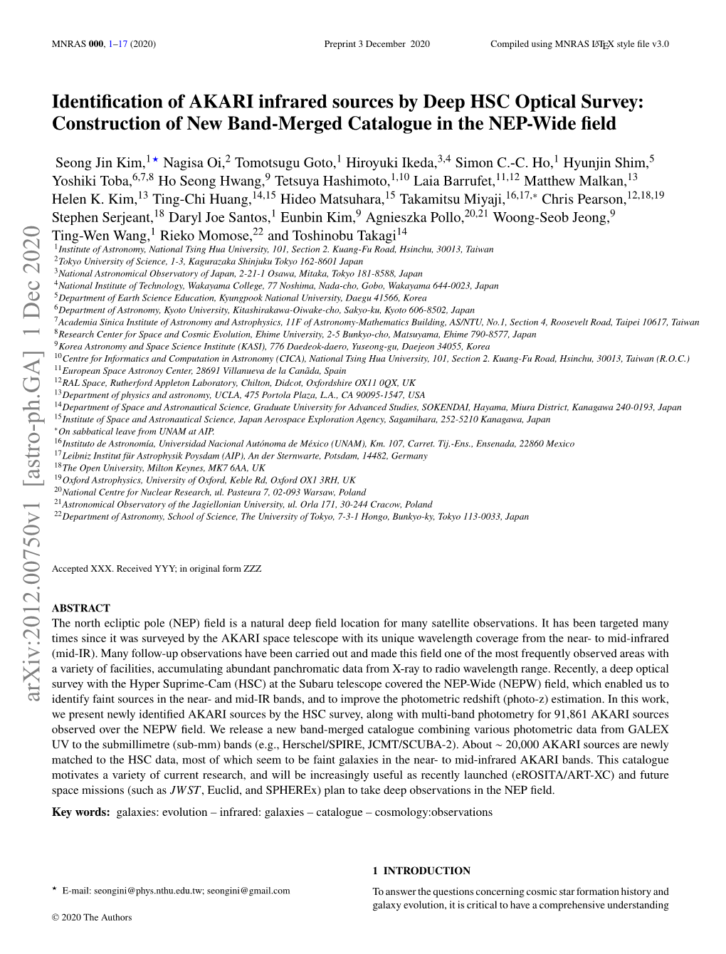 Identification of AKARI Infrared Sources by Deep HSC Optical