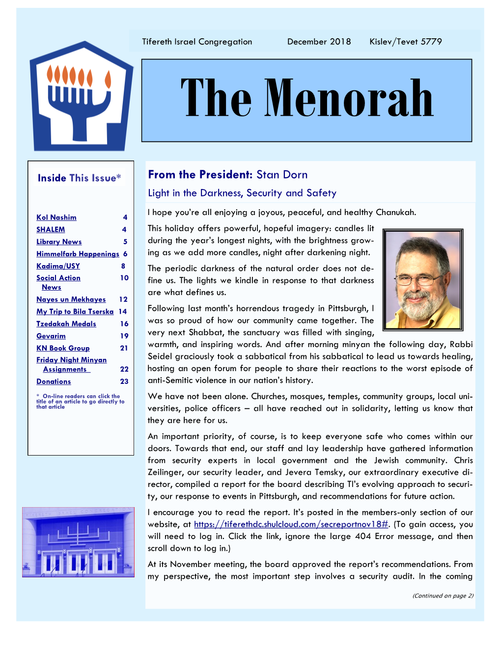 Menorah Dec 2018