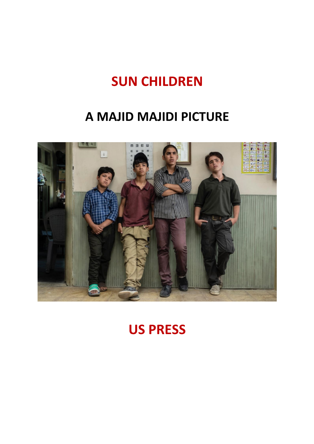 Sun Children Us Press