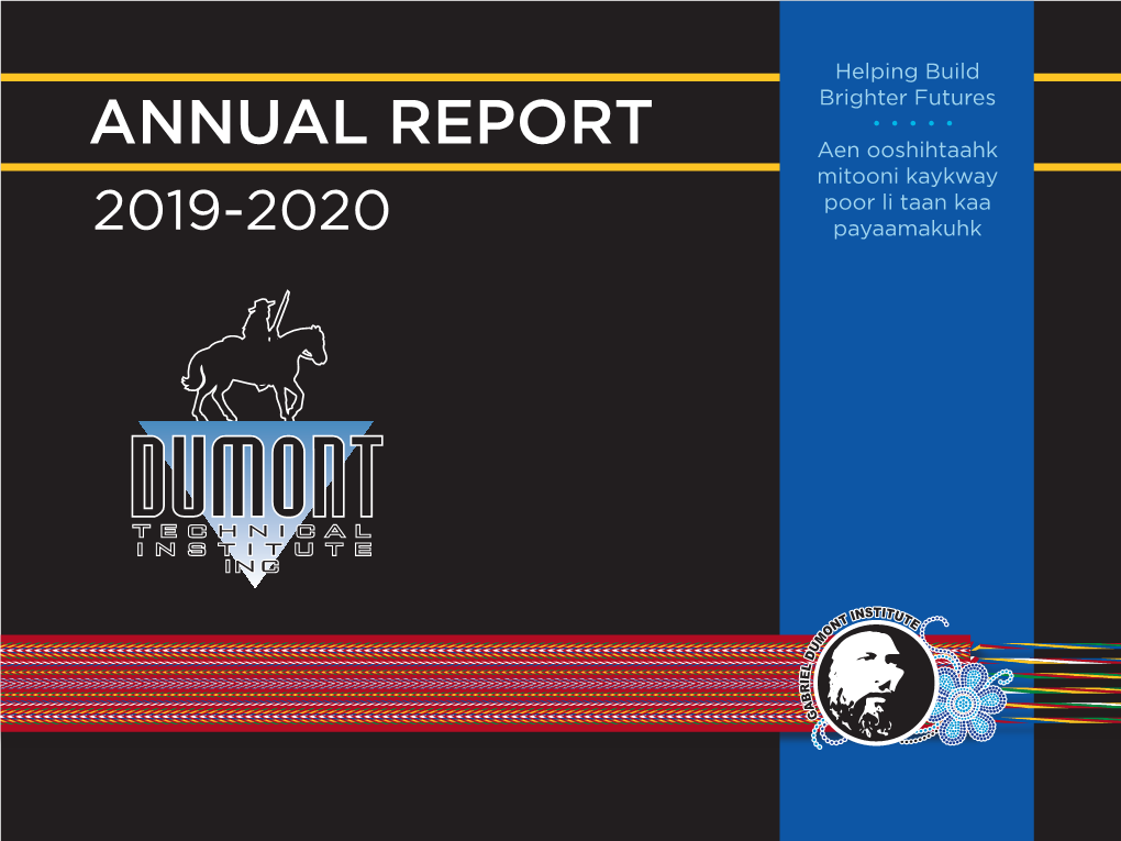 DTI Annual Report 2019-2020