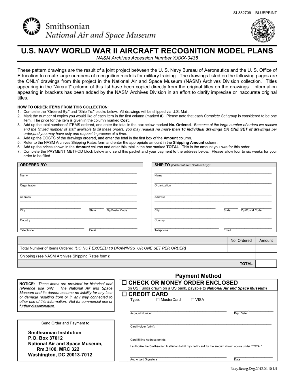 Us Navy World War Ii Aircraft Recognition Model Plans