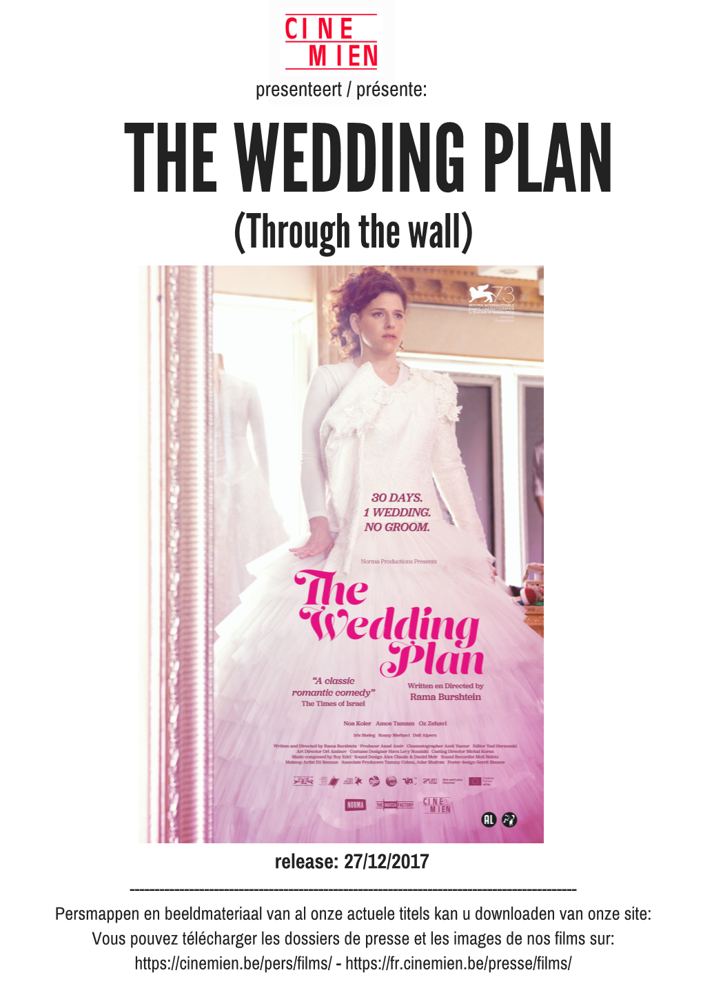 THE WEDDING PLAN (Through the Wall)