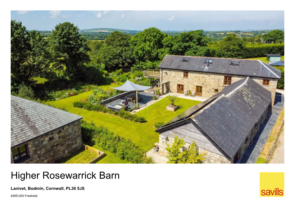 Higher Rosewarrick Barn