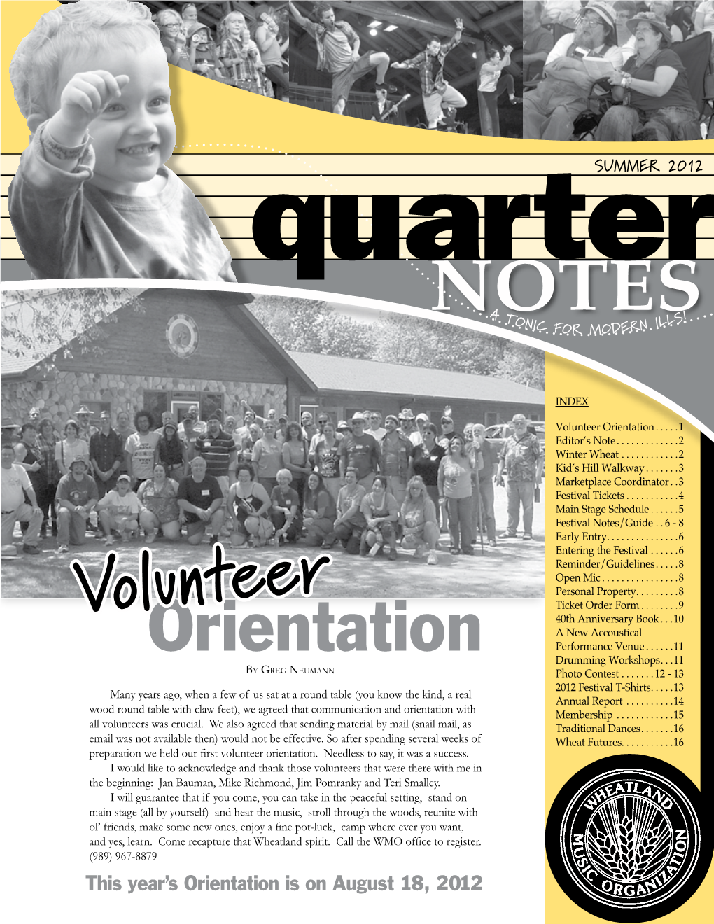 Volunteer Orientation