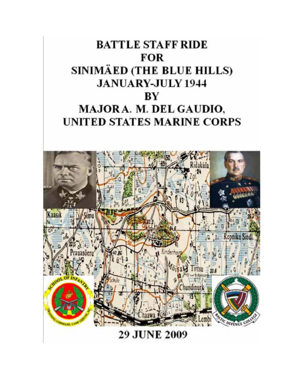 Battle Staff Ride for Sinimaed (The Blue Hills).Pdf