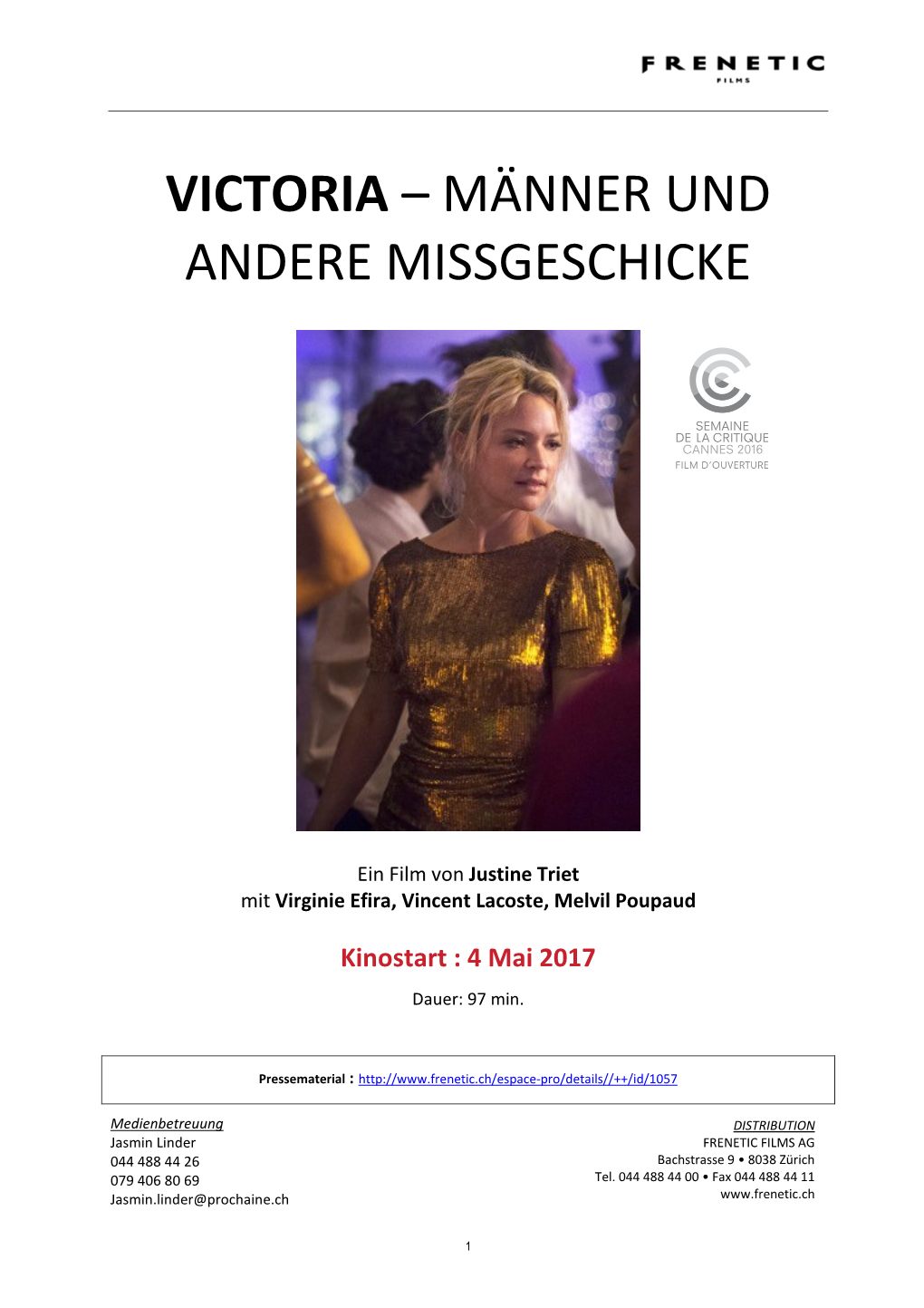 Victoria – Männer Und Andere Missgeschicke