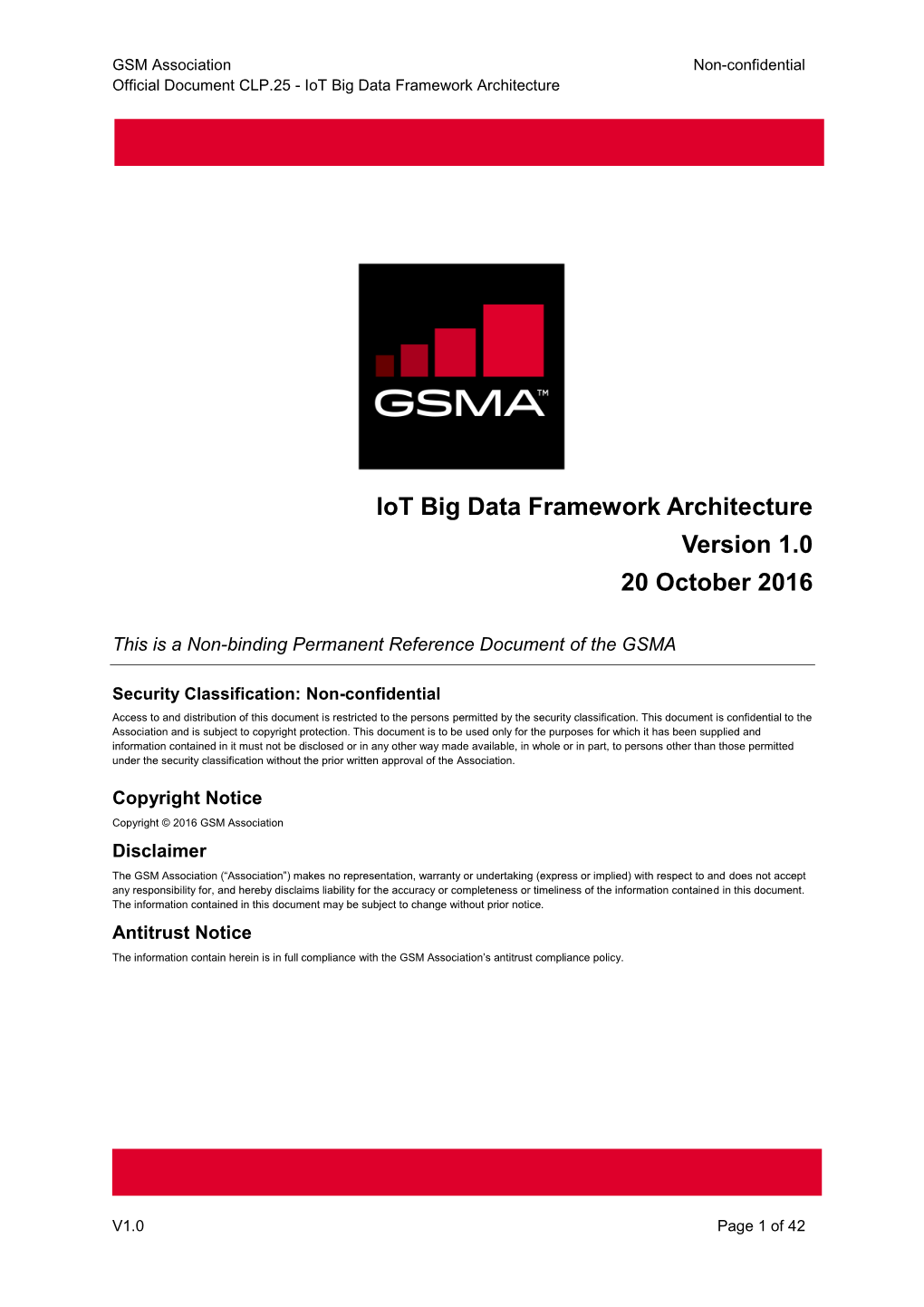 Iot Big Data Framework Architecture