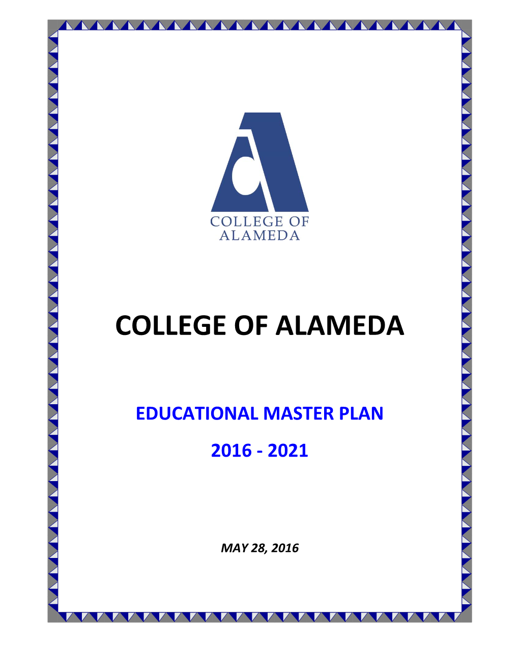 Educational Master Plan 2016 - 2021