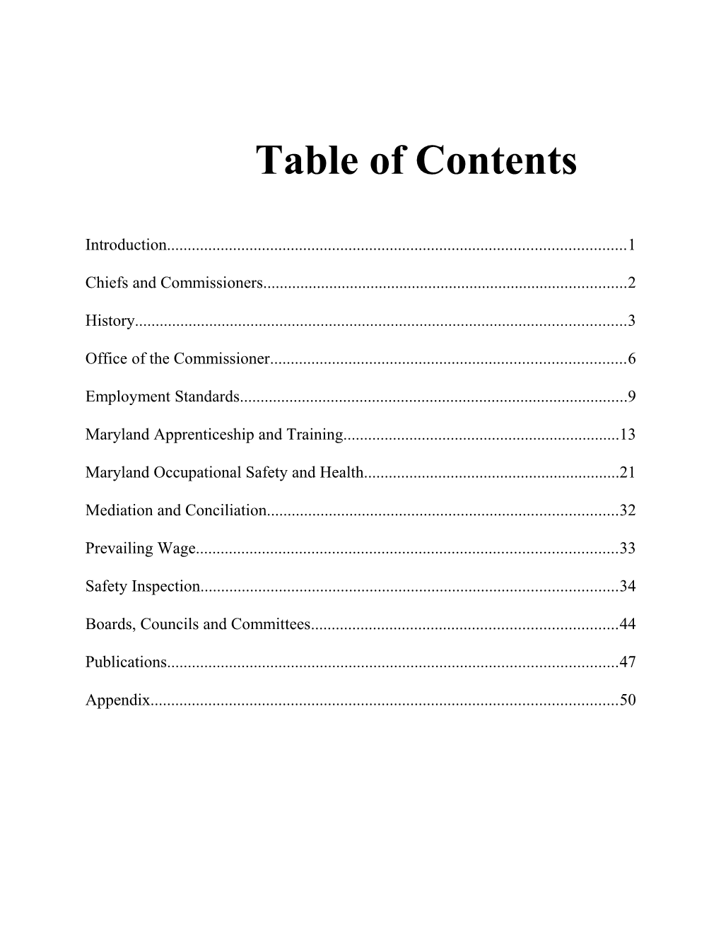 Table of Contents s136