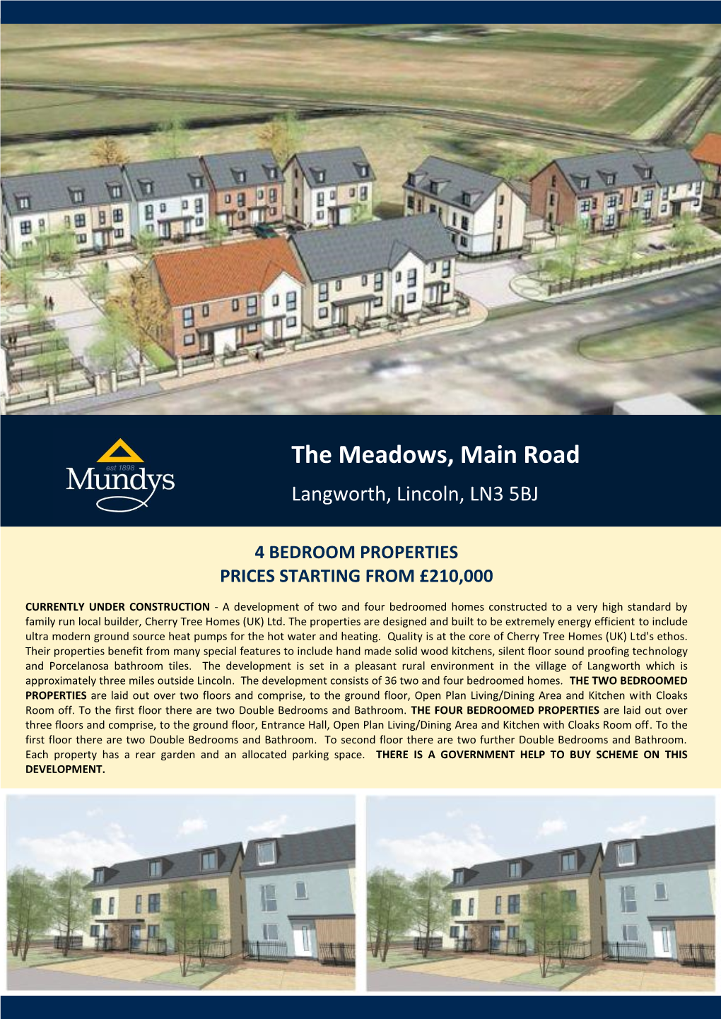 The Meadows, Main Road Langworth, Lincoln, LN3 5BJ