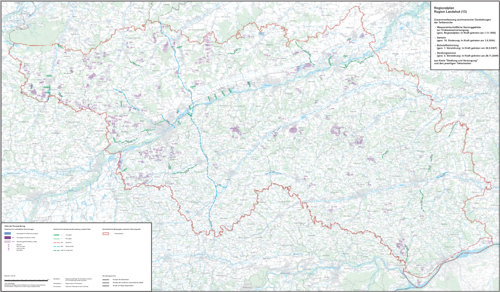 Regionalplan Region Landshut