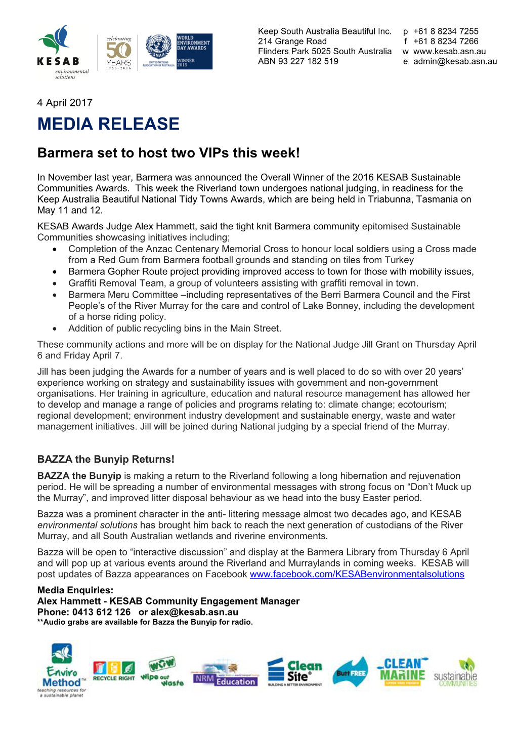 Media Release