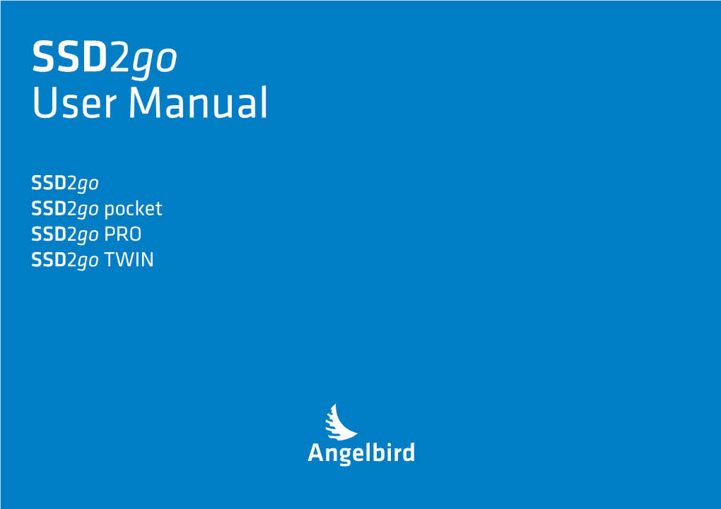 Ssd2go User Manual
