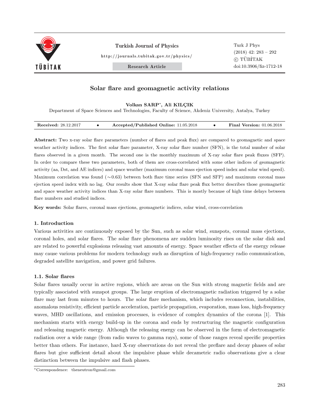 Solar Flare and Geomagnetic Activity Relations