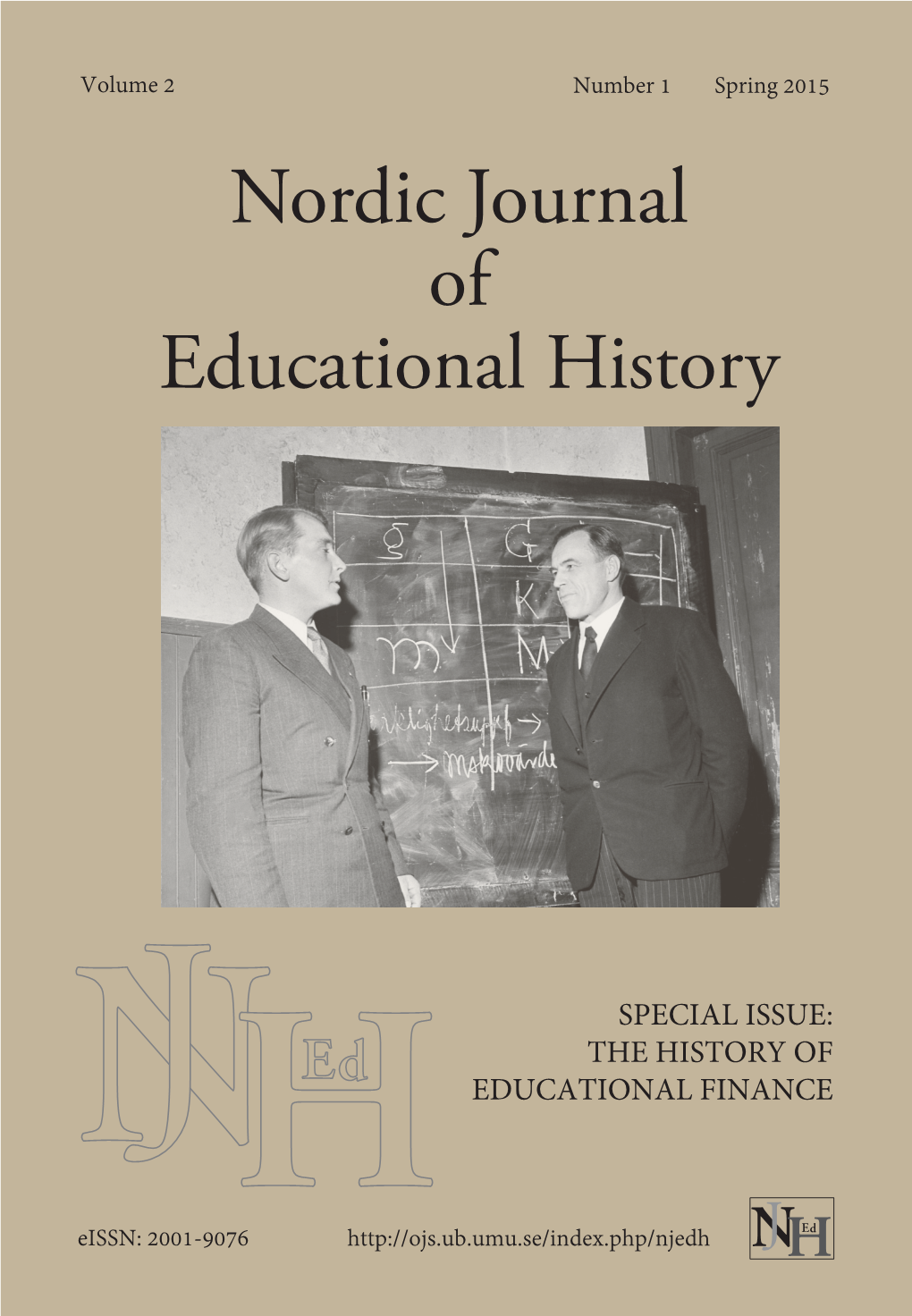 Nordic Journal of Educational History