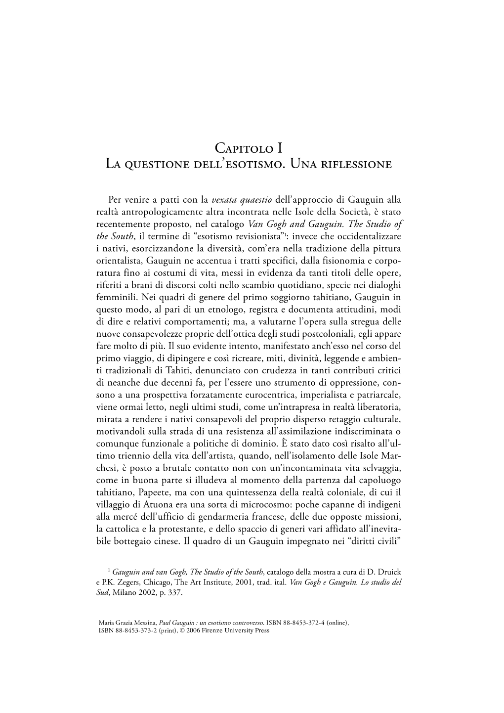 Paul Gauguin : Un Esotismo Controverso