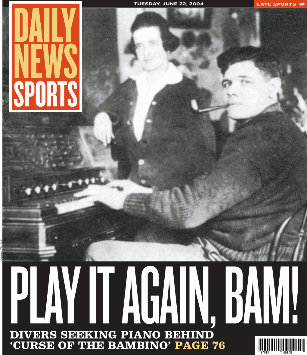 Divers Seeking Piano Behind 'Curse of the Bambino' Page 76