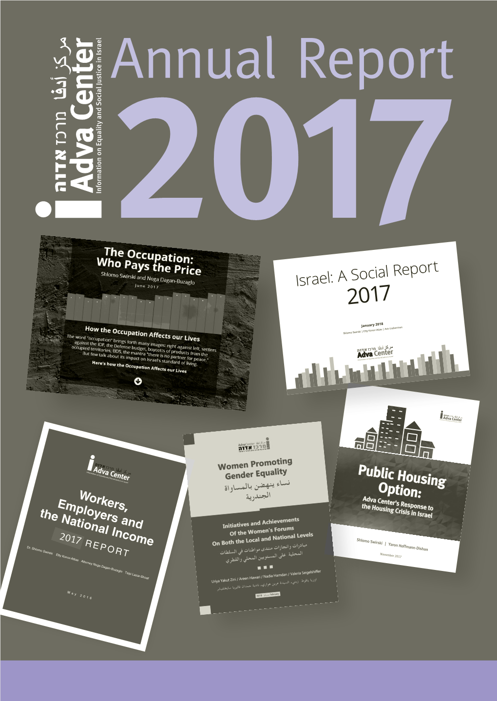 Annual Report 2017 Israel: a Social Report 2017