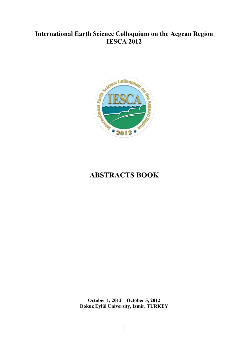 Abstracts Book