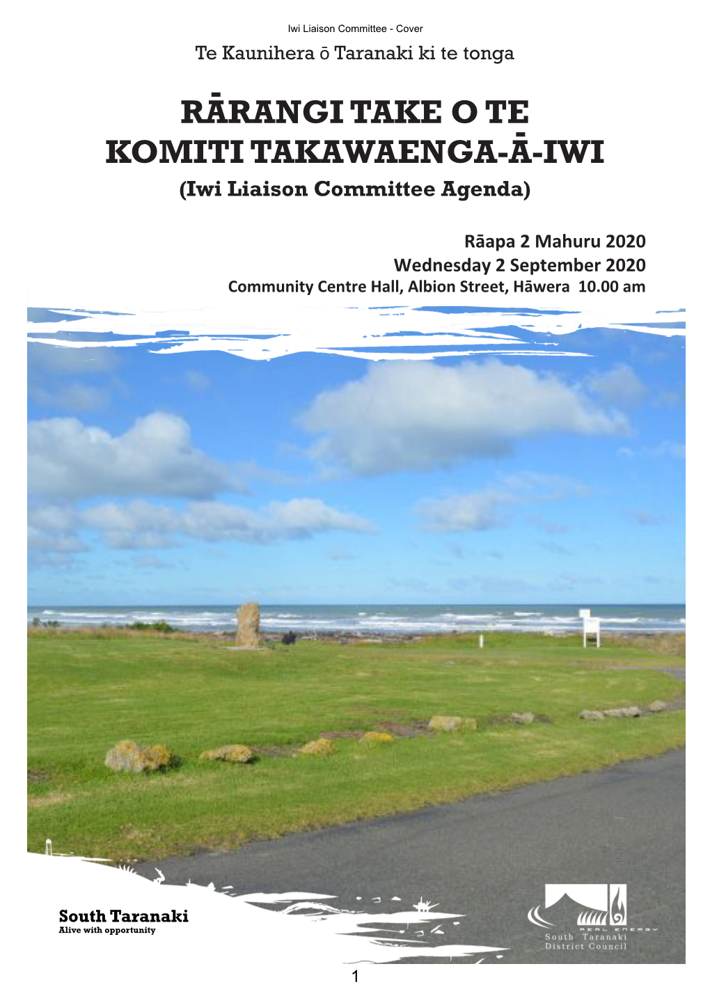 Rarangi Take O Te Komiti Takawaenga-A-Iwi