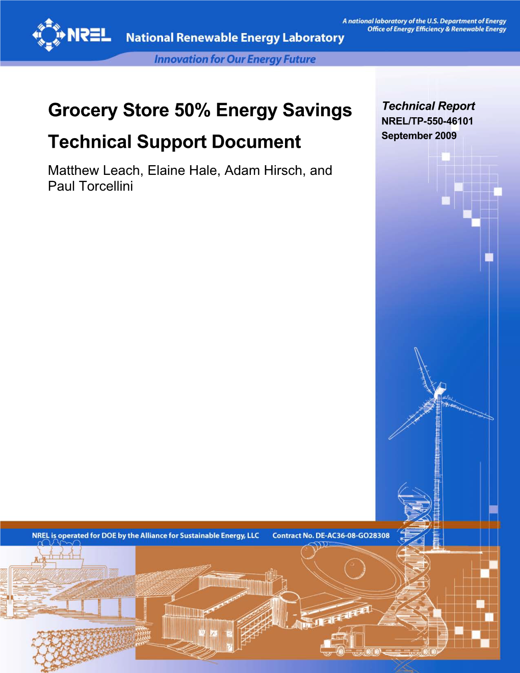 Grocery Store 50% Energy Savings Technical Support Document DE-AC36-08-GO28308