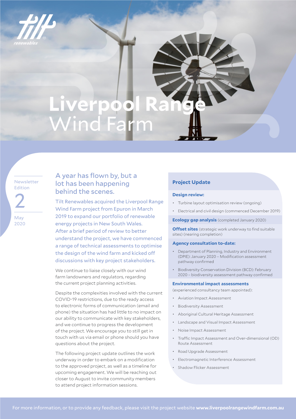 2 Liverpool Range Wind Farm
