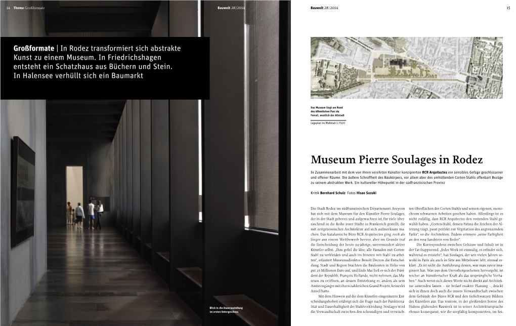 Museum Pierre Soulages in Rodez